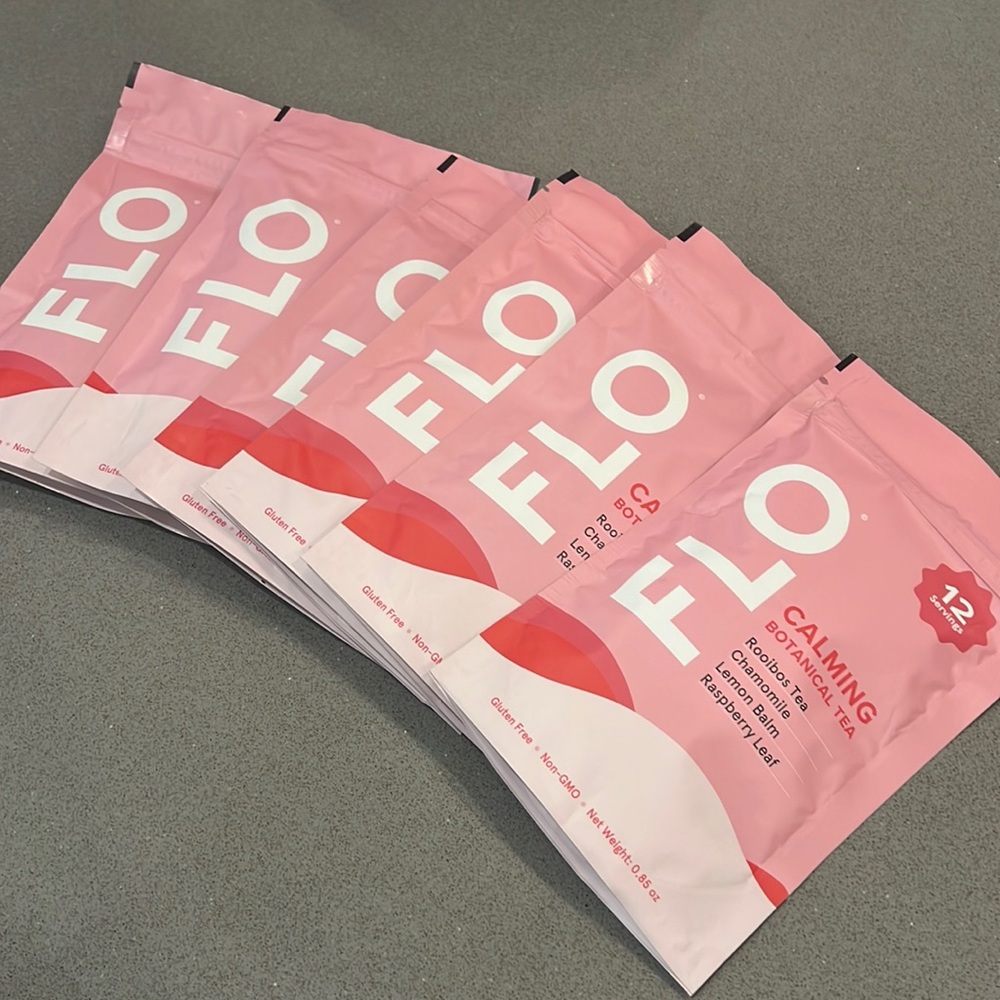 Flo Calming Botanical Tea. 6 bags